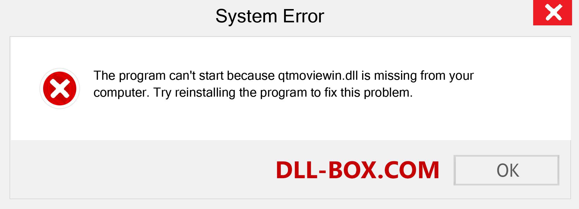  qtmoviewin.dll file is missing?. Download for Windows 7, 8, 10 - Fix  qtmoviewin dll Missing Error on Windows, photos, images